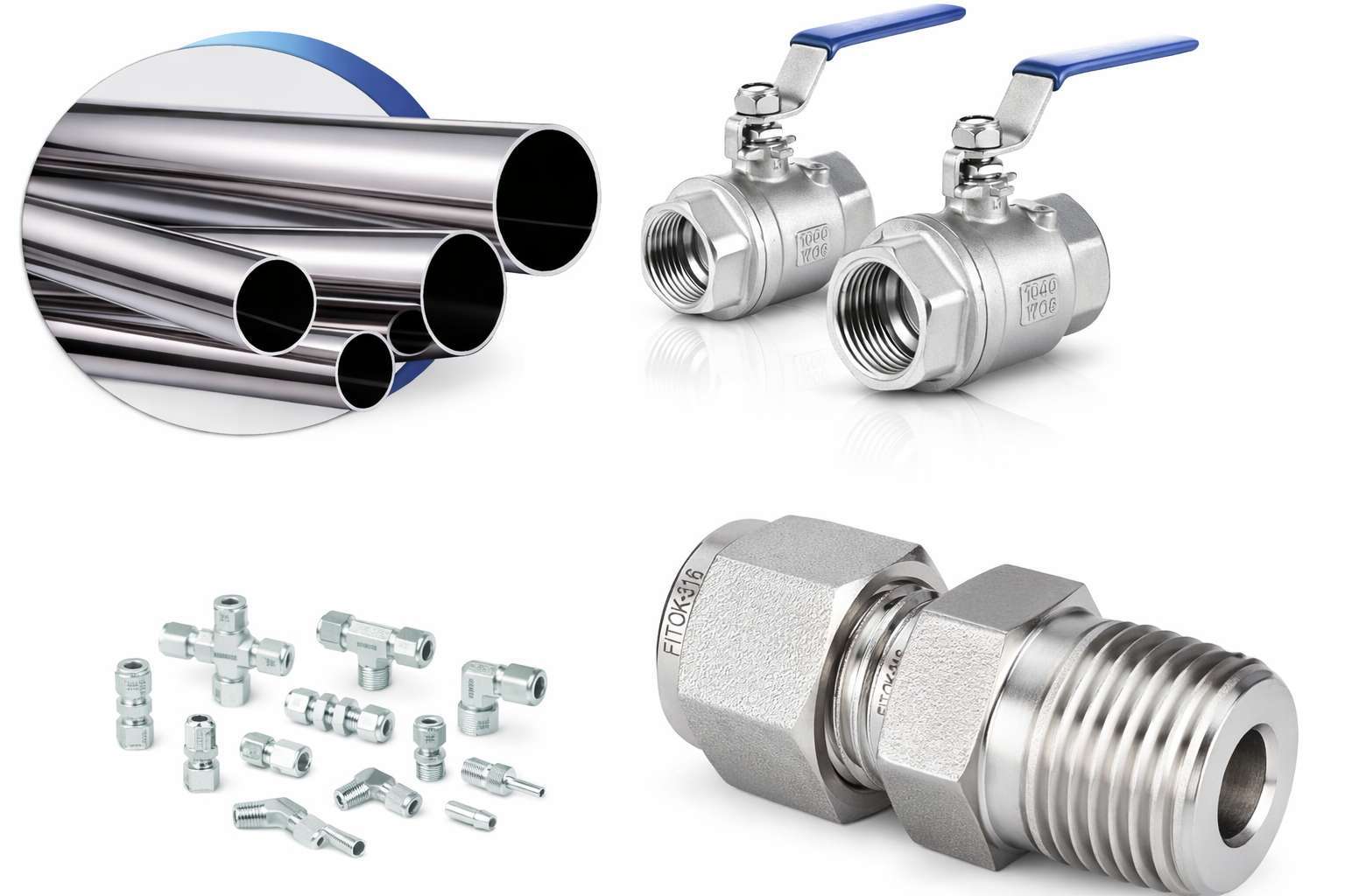Tubería, Válvulas y Conexiones Inoxidable